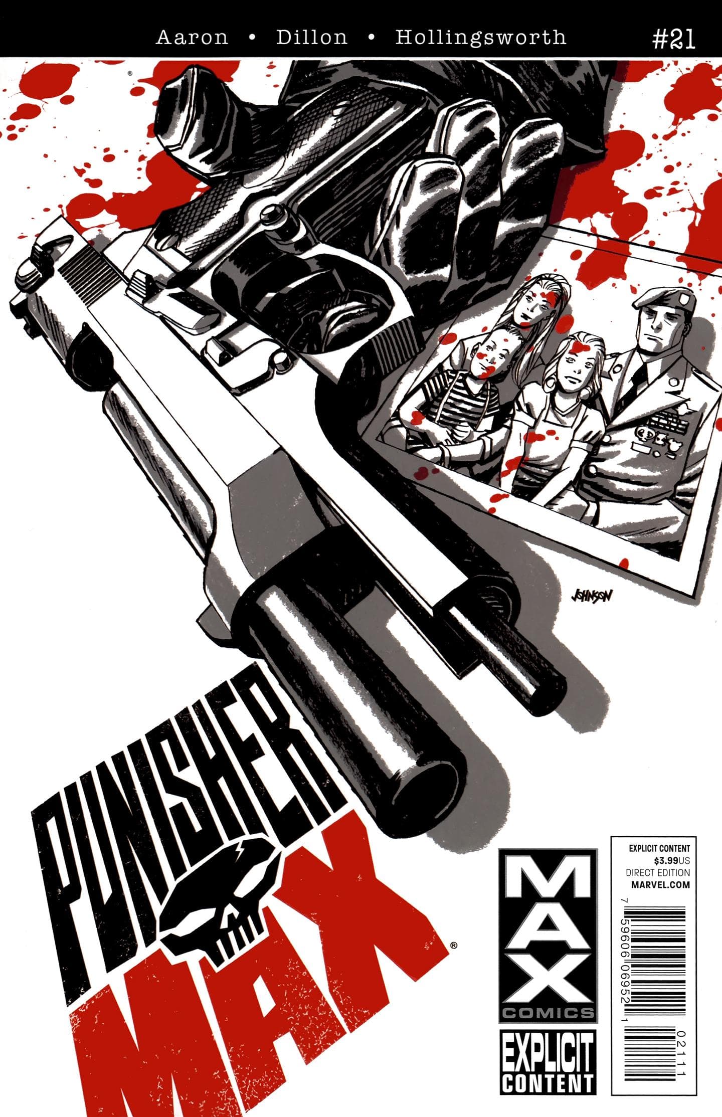 Marvel COMIC BOOK PunisherMAX #21 (VF/NM)