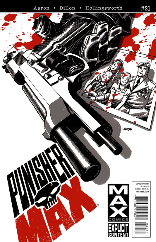 Marvel COMIC BOOK PunisherMAX #21 (VF/NM)