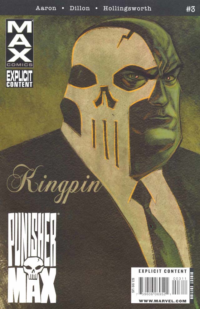 Marvel COMIC BOOK PunisherMAX #3 (VF/NM)