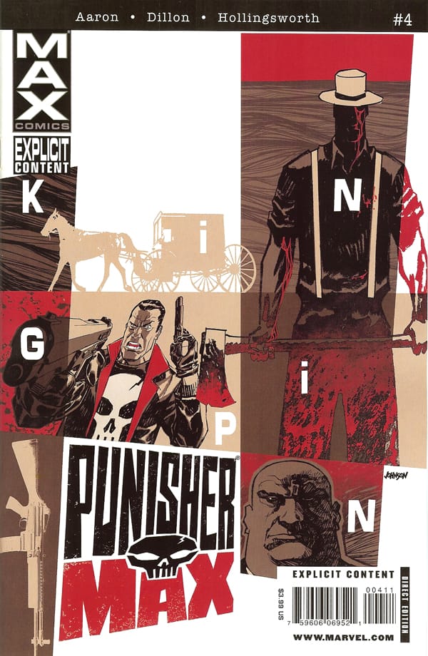 Marvel COMIC BOOK PunisherMAX #4 (VF/NM)