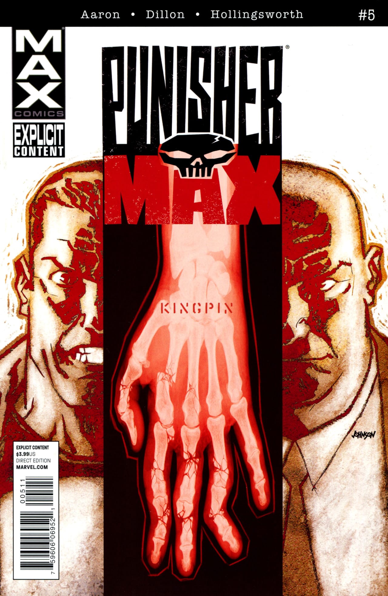 Marvel COMIC BOOK PunisherMAX #5 (VF/NM)
