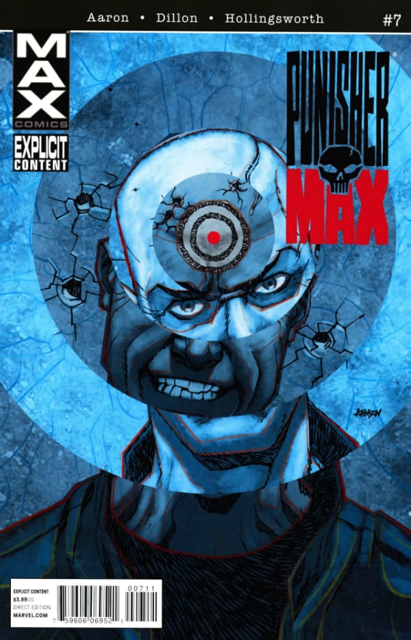 Marvel COMIC BOOK PunisherMAX #7 (VF/NM)