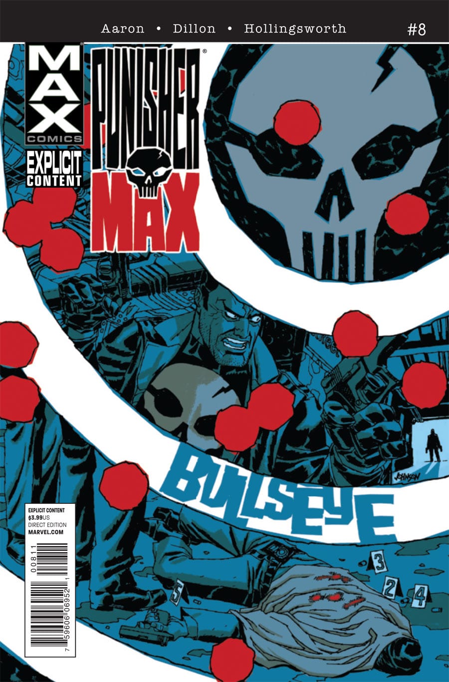 Marvel COMIC BOOK PunisherMAX #8 (VF/NM)