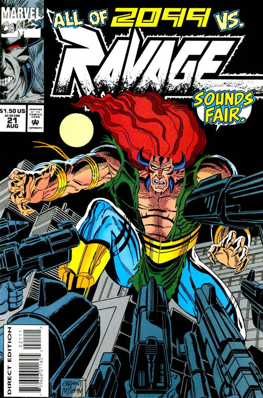 Marvel COMIC BOOK Ravage 2099 #21 - CVR A (FN)