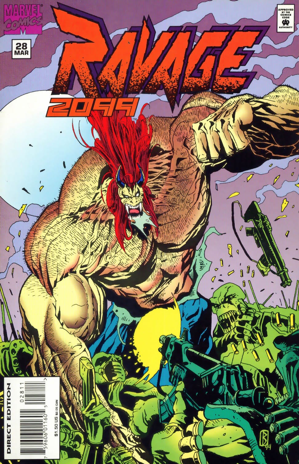 Marvel COMIC BOOK Ravage 2099 #28 - CVR A (FN)