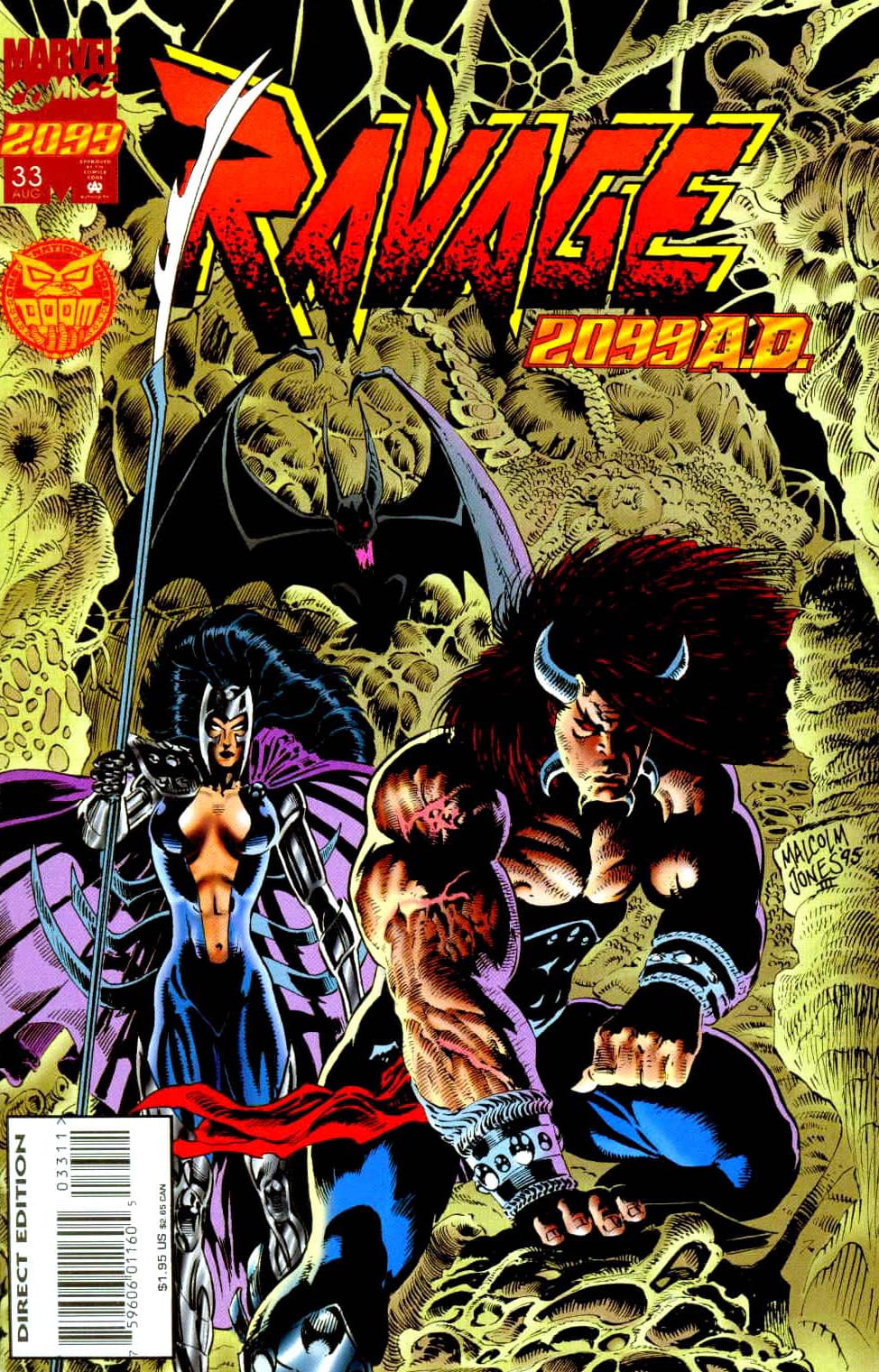 Marvel COMIC BOOK Ravage 2099 #33 - CVR A (FN)