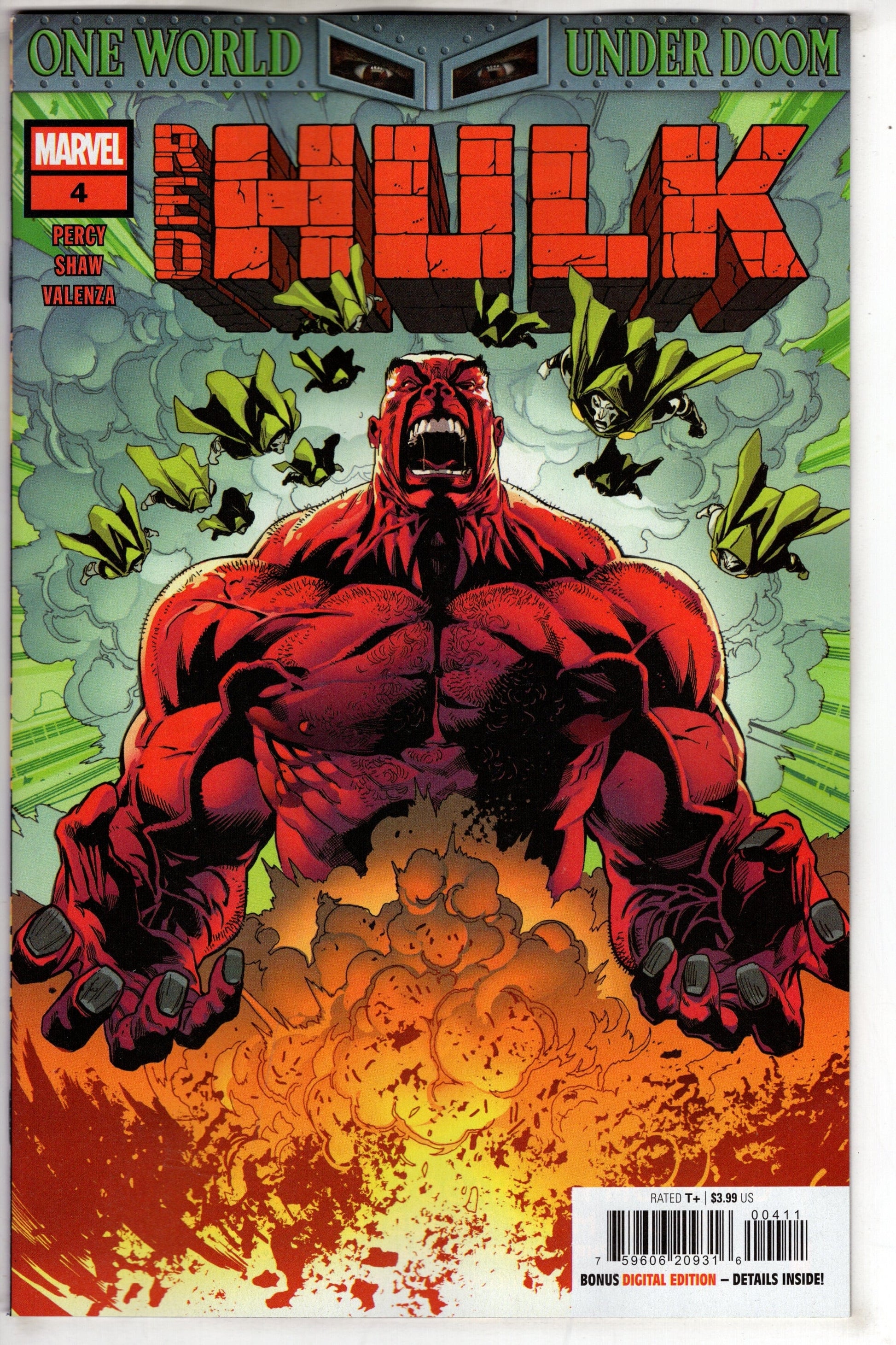 Marvel COMIC BOOK RED HULK #4 [DOOM]