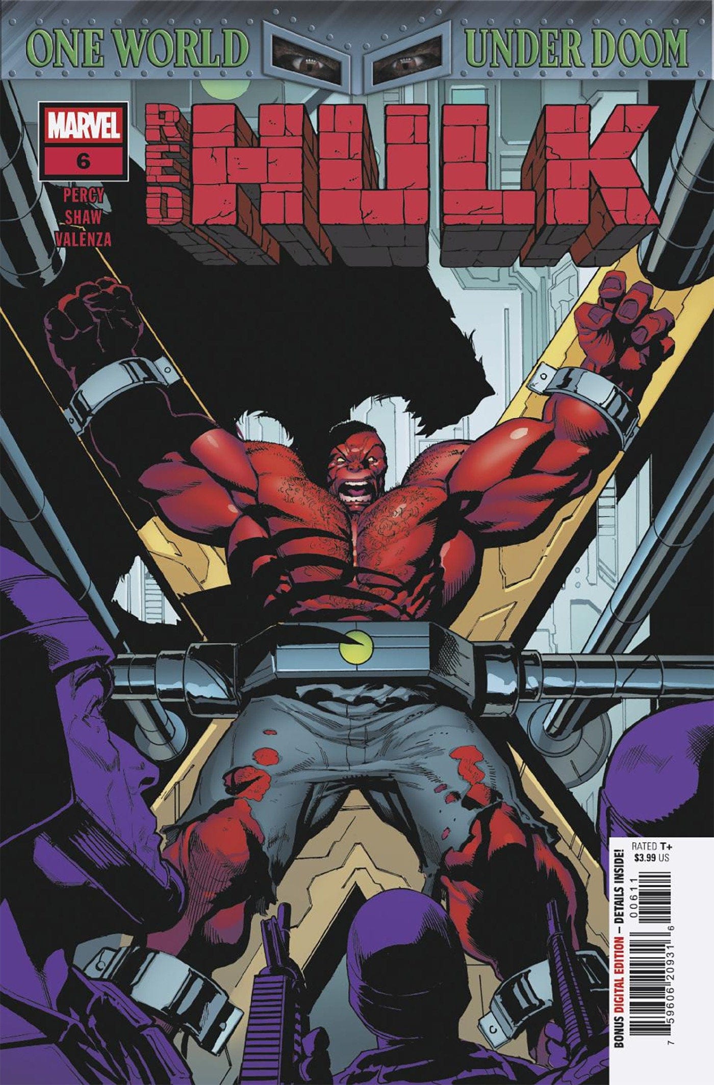 Marvel COMIC BOOK RED HULK #6 [DOOM]