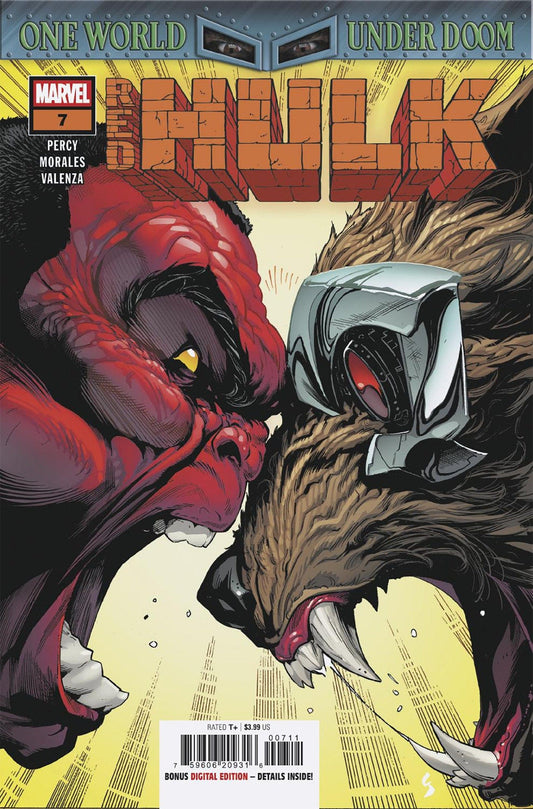 Marvel COMIC BOOK RED HULK #7 [DOOM]