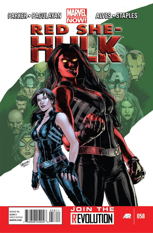 Marvel COMIC BOOK Red She-Hulk #58 - CVR A (FN)