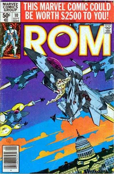 Marvel COMIC BOOK Rom #10 (G/VG)