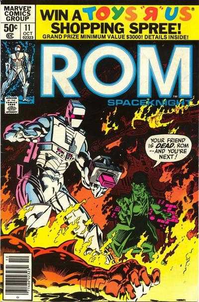 Marvel COMIC BOOK Rom #11 (G/VG)