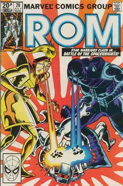 Marvel COMIC BOOK Rom #20 (G/VG)