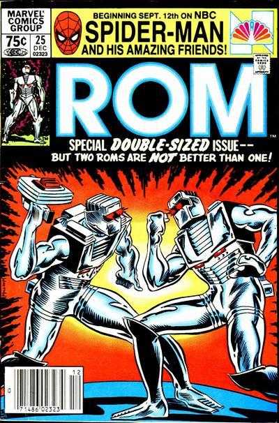 Marvel COMIC BOOK Rom #25 (G/VG)