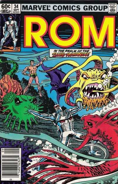 Marvel COMIC BOOK Rom #34 (G/VG)
