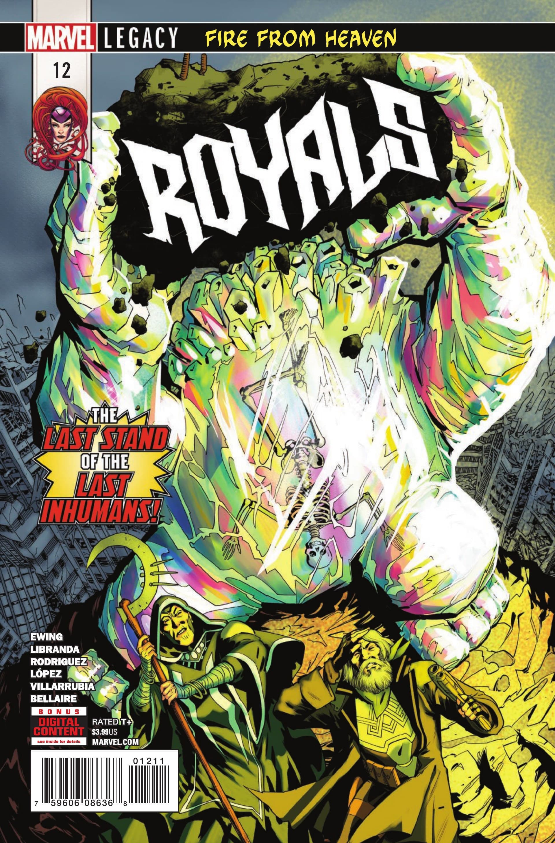 Marvel COMIC BOOK Royals #12 (VF/NM)