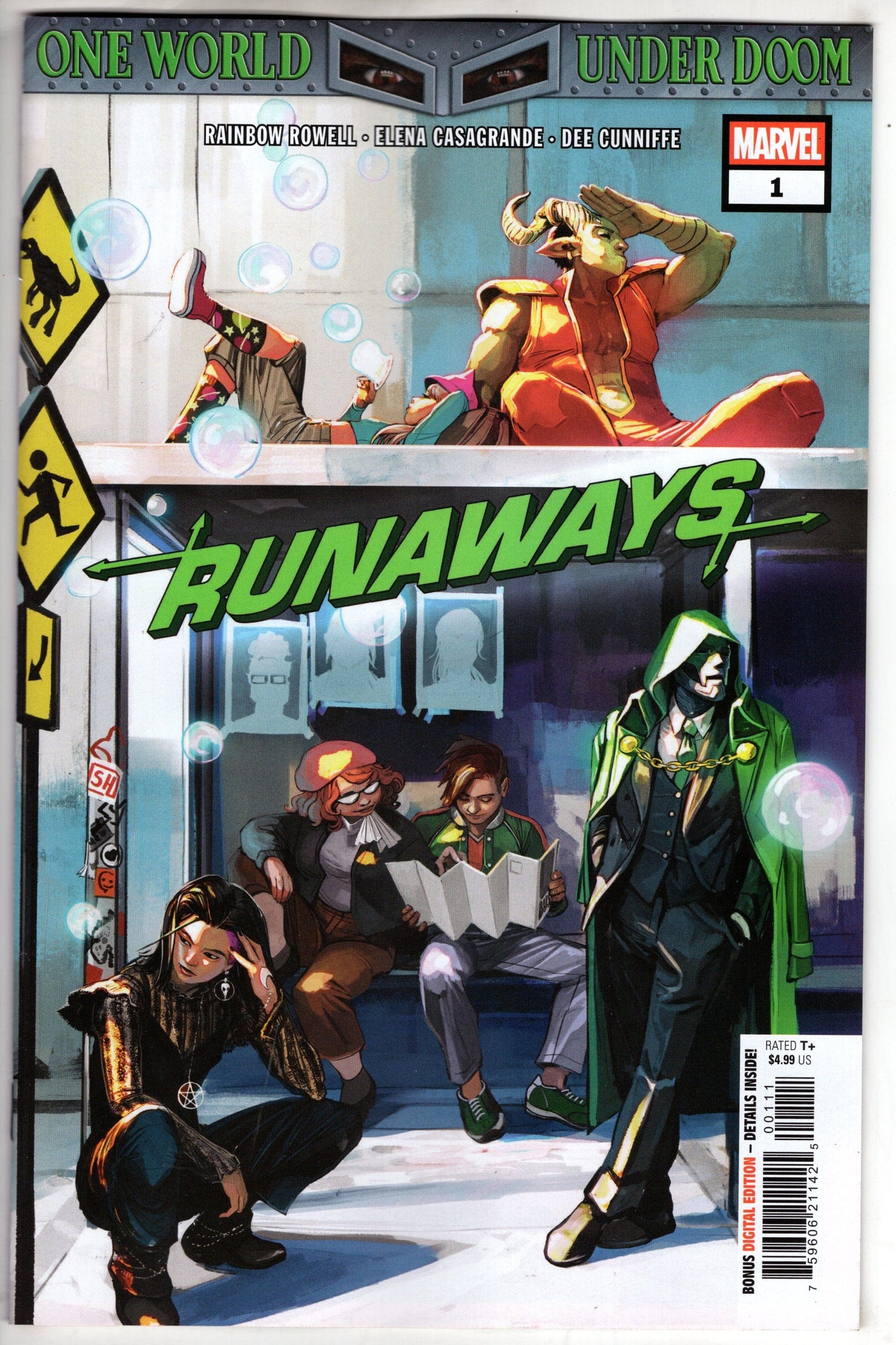 Marvel COMIC BOOK RUNAWAYS #1 [DOOM]