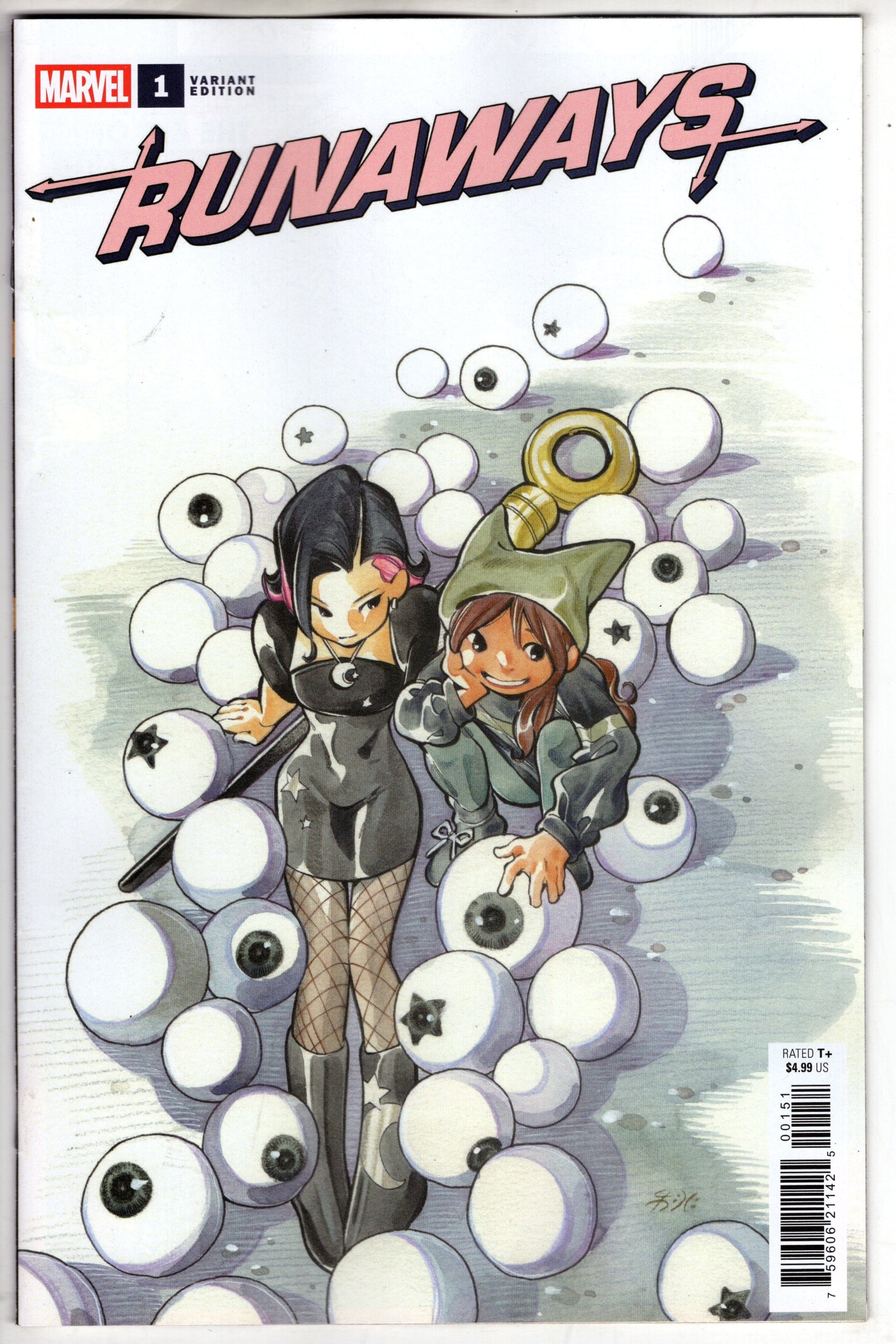 Marvel COMIC BOOK RUNAWAYS #1 PEACH MOMOKO VARIANT [DOOM]
