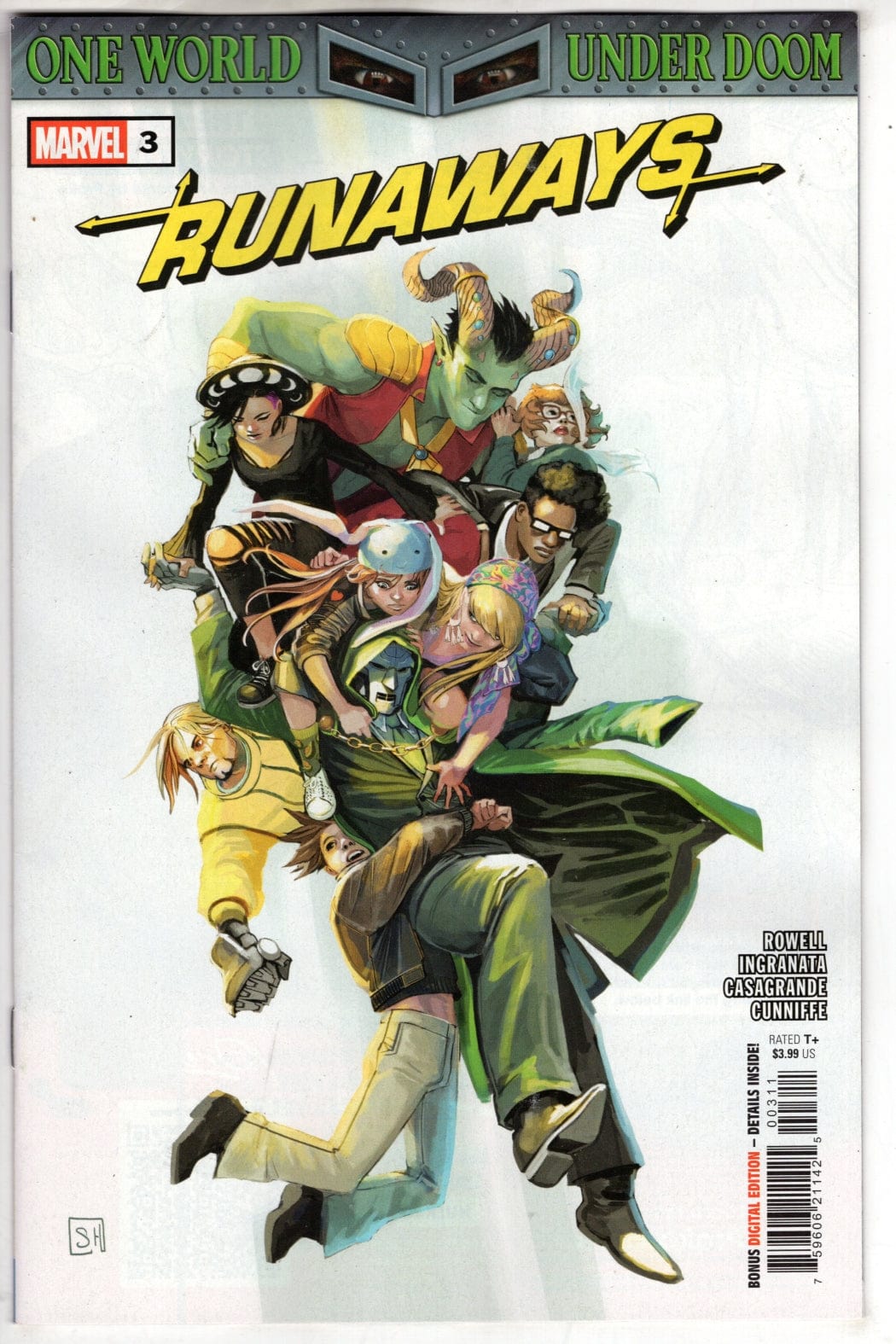Marvel COMIC BOOK RUNAWAYS #3 [DOOM]