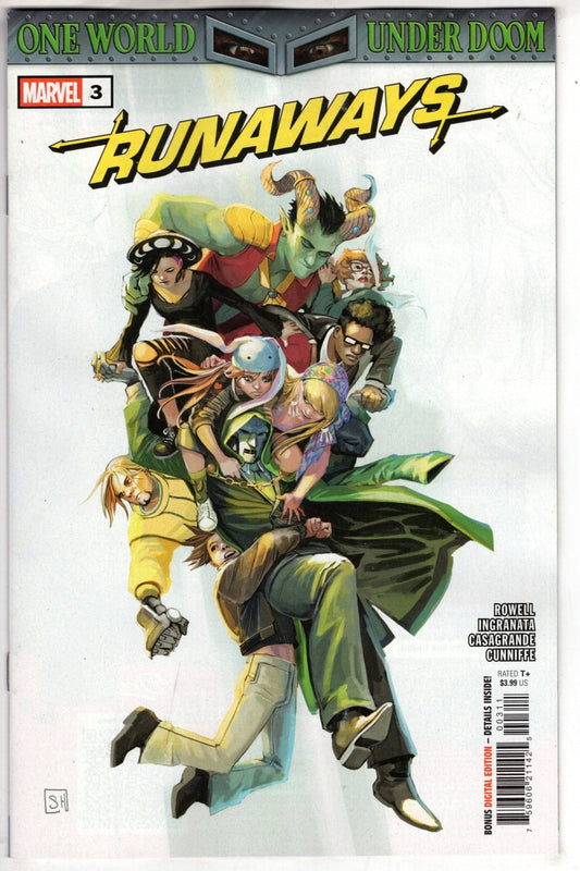 Marvel COMIC BOOK RUNAWAYS #3 [DOOM]