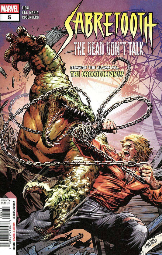 Marvel COMIC BOOK Sabretooth: The Dead Don't Talk #5 - CVR A (FN)