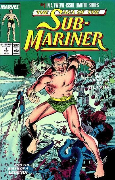 Marvel COMIC BOOK Saga of the Sub-Mariner #1 - CVR A (VF/NM)