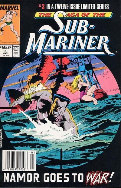 Marvel COMIC BOOK Saga of the Sub-Mariner #3 - CVR A (VF/NM)