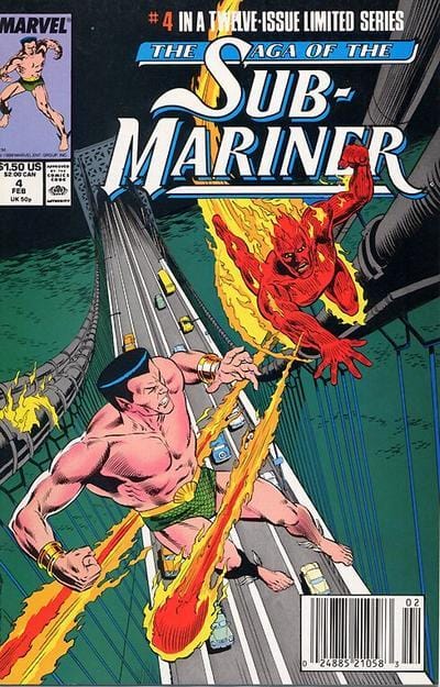Marvel COMIC BOOK Saga of the Sub-Mariner #4 - CVR A (VF/NM)