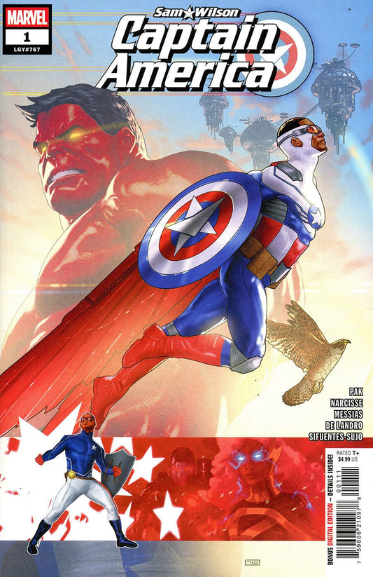 Marvel COMIC BOOK Sam Wilson: Captain America #1 - CVR A (FN)