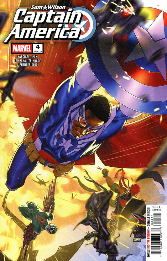 Marvel COMIC BOOK Sam Wilson: Captain America #4 - CVR A (FN)
