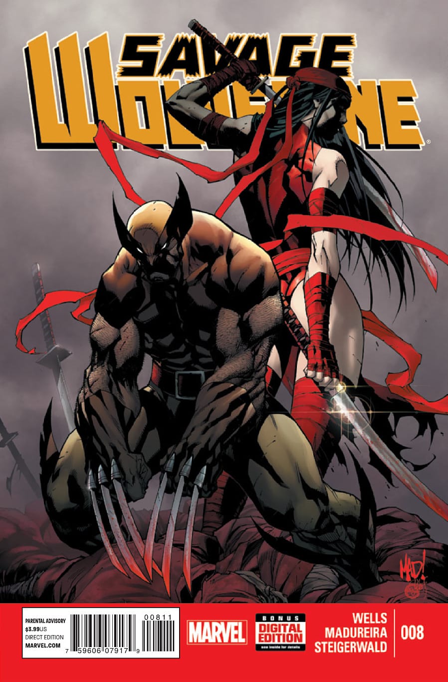 Marvel COMIC BOOK Savage Wolverine #8 (VF/NM)