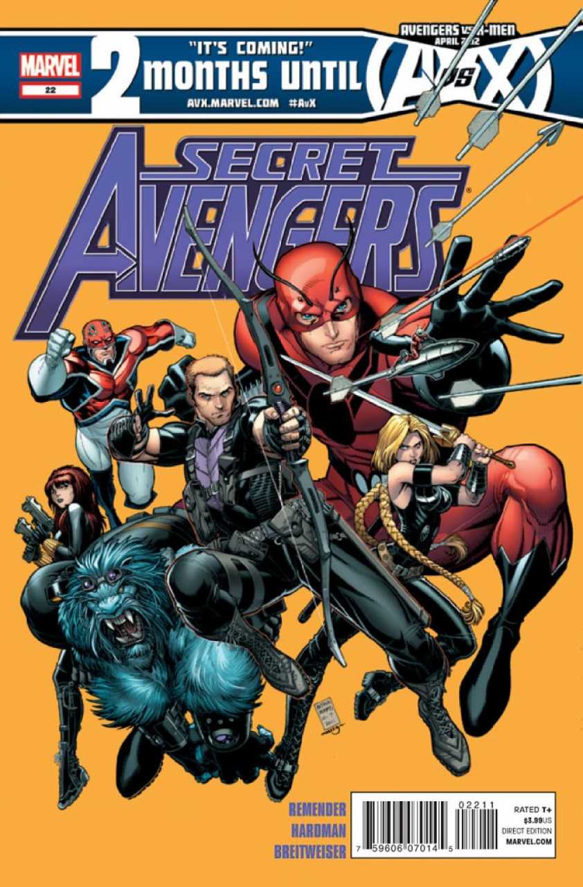 Marvel COMIC BOOK Secret Avengers #22 (VF/NM)