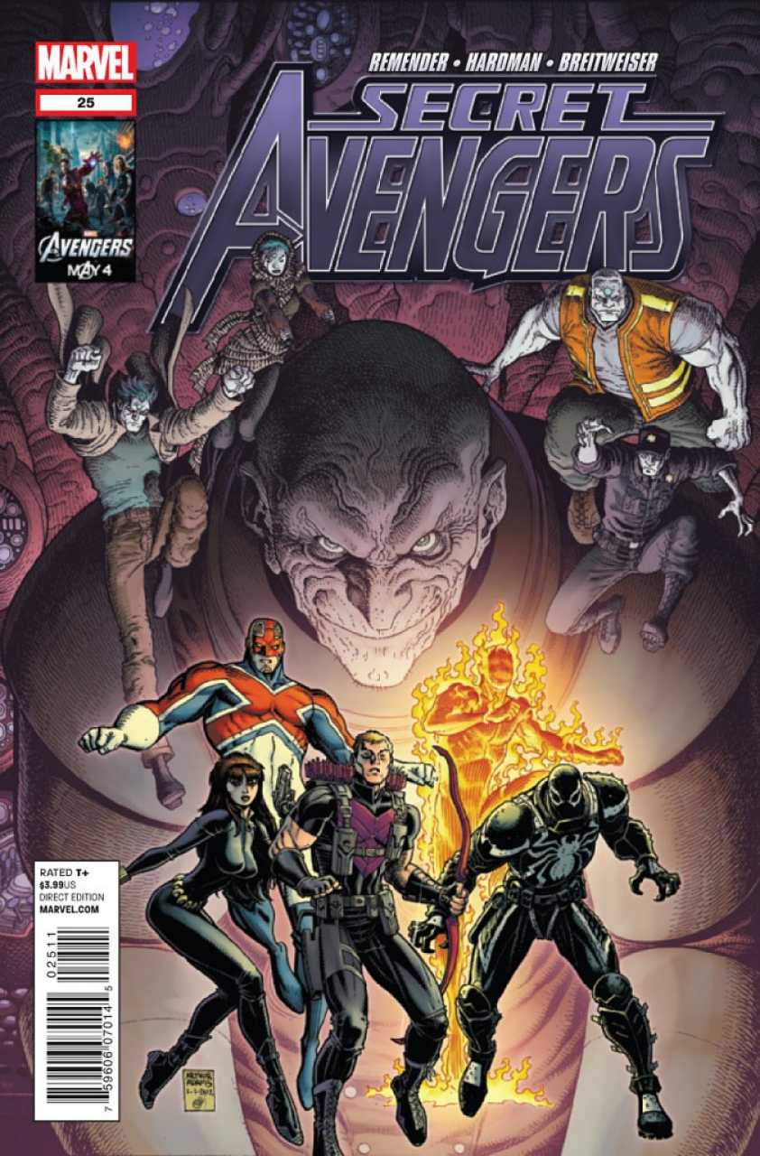Marvel COMIC BOOK Secret Avengers #25 (VF/NM)