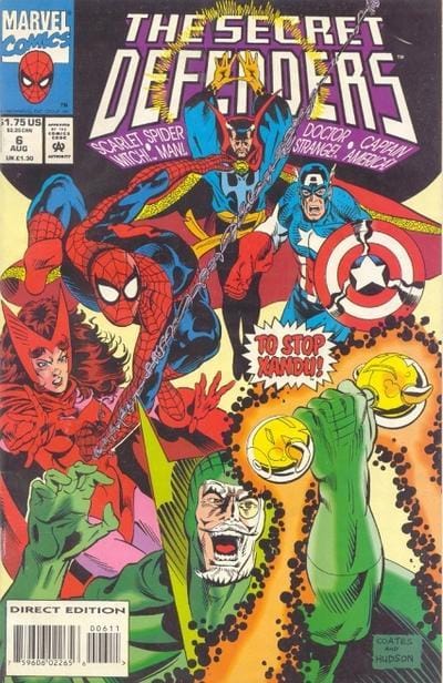 Marvel COMIC BOOK Secret Defenders #6 - CVR A (VF)