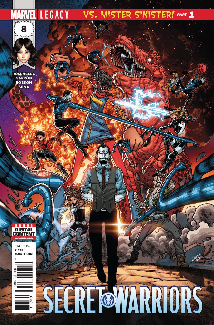 Marvel COMIC BOOK Secret Warriors #8 - CVR A (VF)