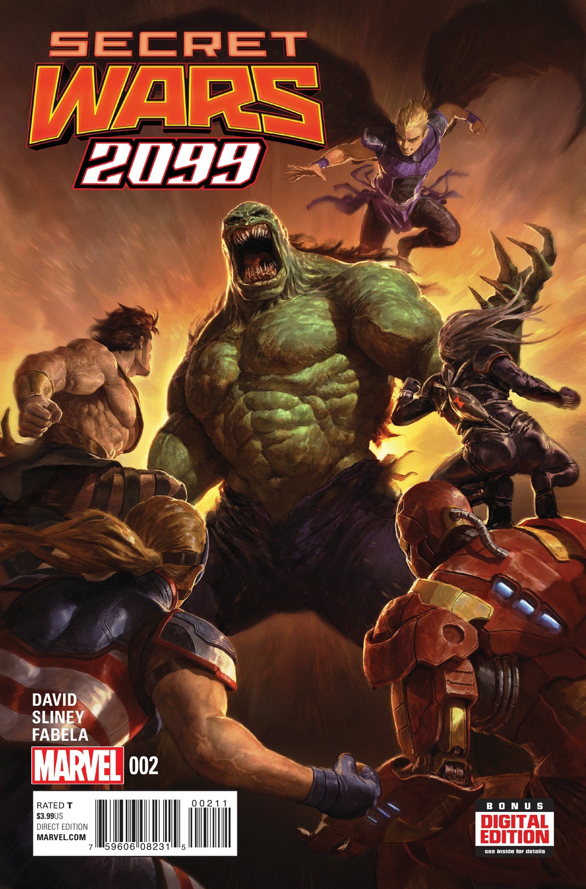 Marvel COMIC BOOK Secret Wars 2099 #2 - CVR A (FN)