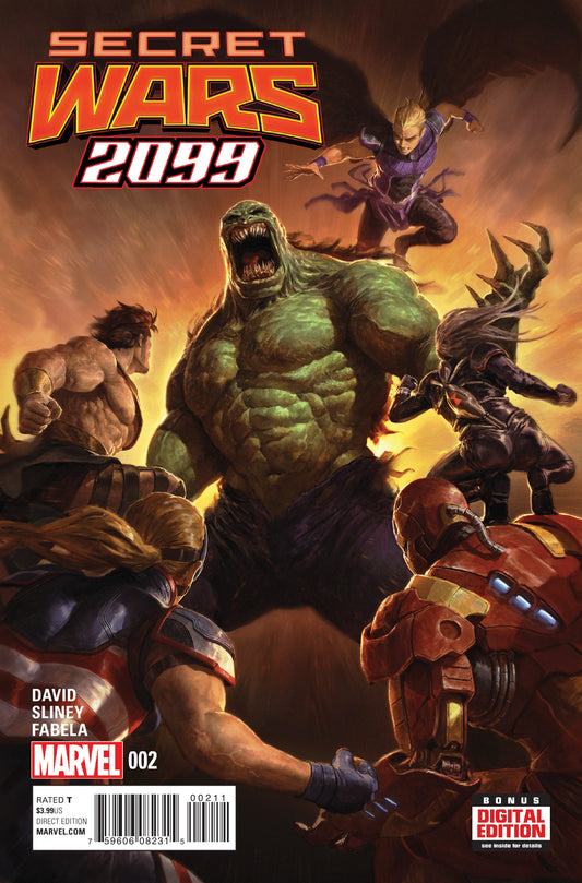Marvel COMIC BOOK Secret Wars 2099 #2 - CVR A (FN)