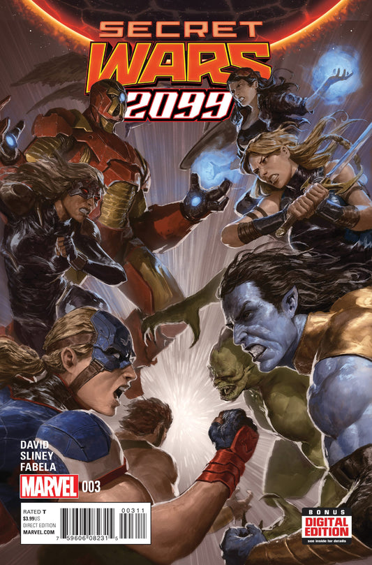 Marvel COMIC BOOK Secret Wars 2099 #3 - CVR A (FN)