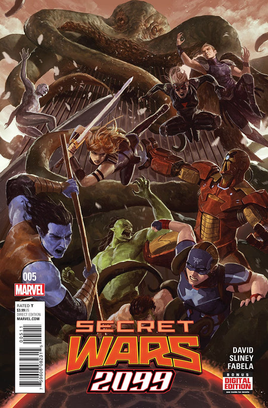 Marvel COMIC BOOK Secret Wars 2099 #5 - CVR A (FN)