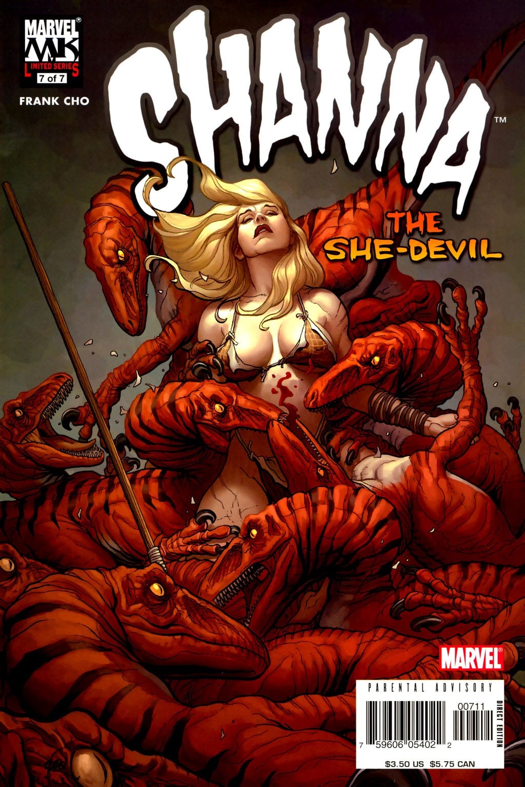 Marvel COMIC BOOK Shanna, The She-Devil #7 - CVR A (VF/NM)