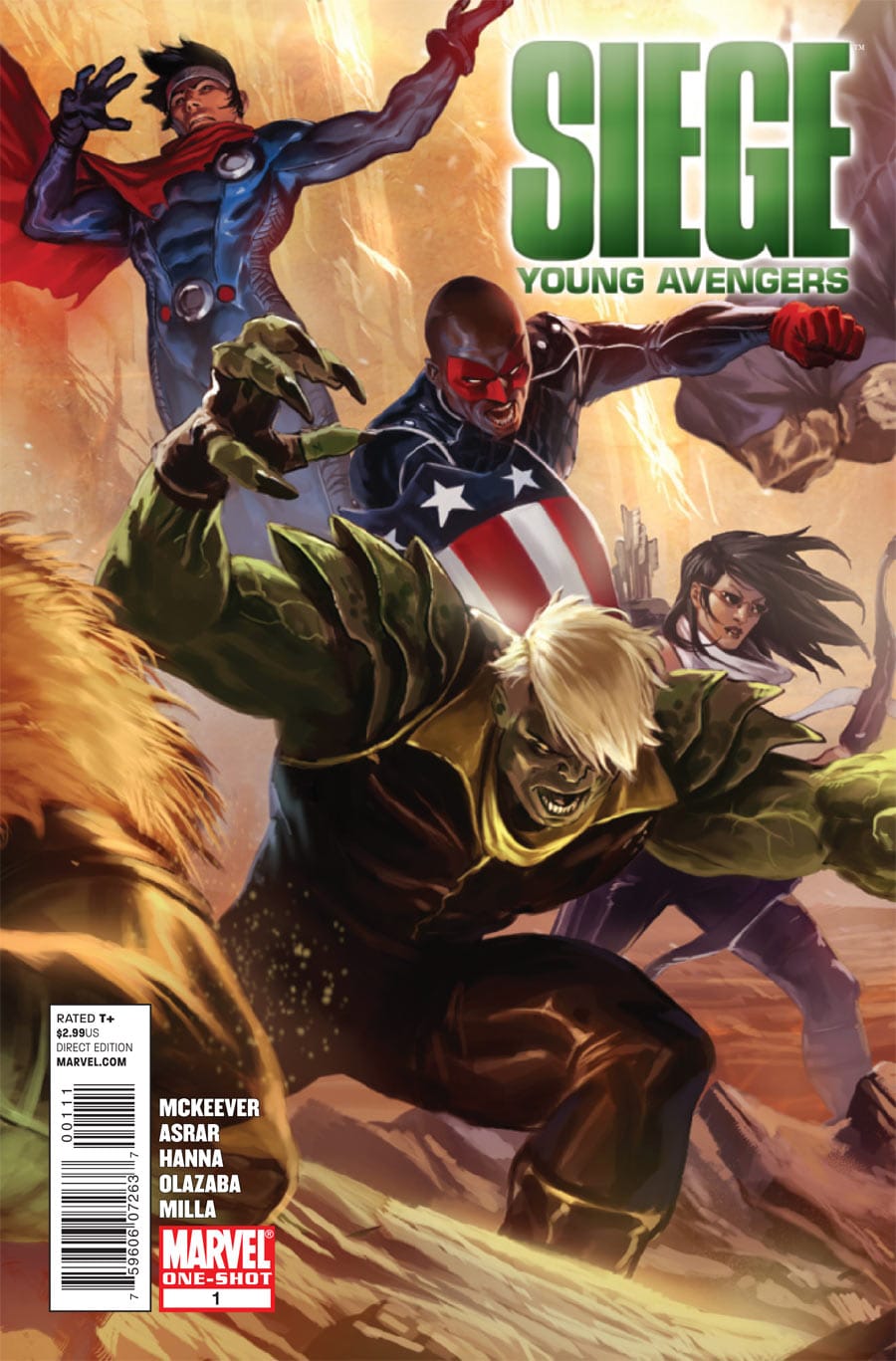 Marvel COMIC BOOK Siege: Young Avengers #1 - CVR A (VF/NM)