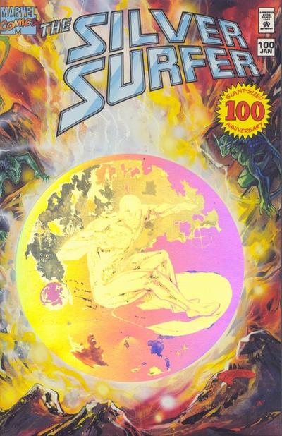 Marvel COMIC BOOK Silver Surfer #100 (VF/NM)