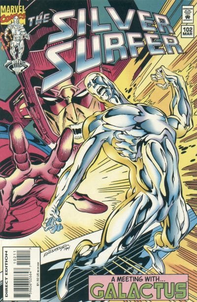 Marvel COMIC BOOK Silver Surfer #102 (VF/NM)