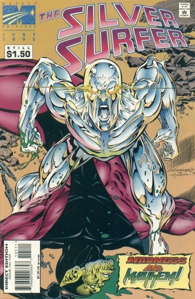 Marvel COMIC BOOK Silver Surfer #105 (VF/NM)