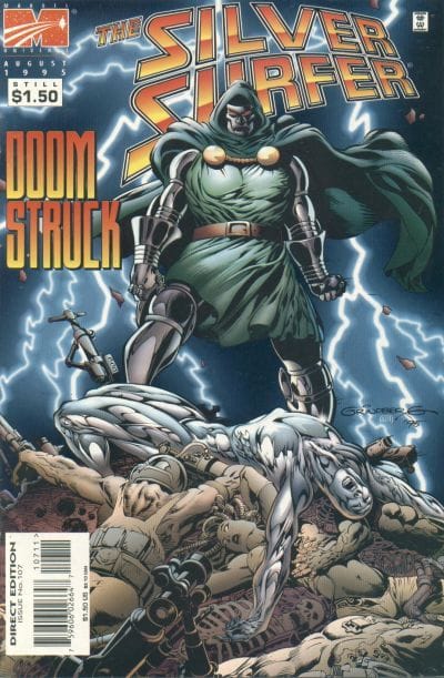 Marvel COMIC BOOK Silver Surfer #107 (VF/NM)