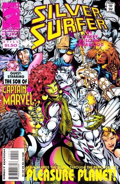 Marvel COMIC BOOK Silver Surfer #110 (VF/NM)