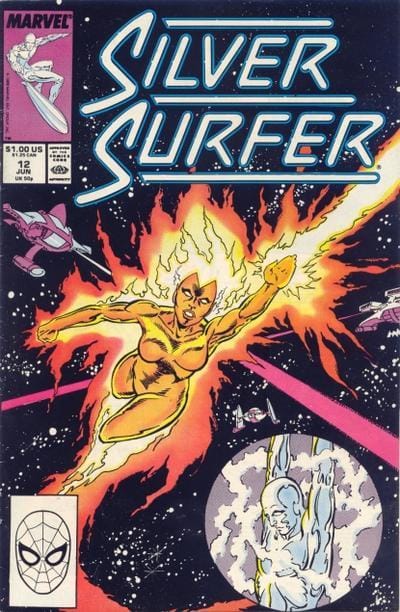 Marvel COMIC BOOK Silver Surfer #12 (VF/NM)