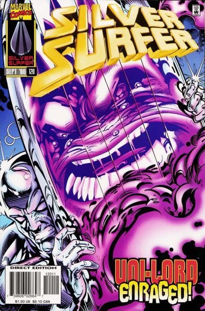 Marvel COMIC BOOK Silver Surfer #120 (VF/NM)