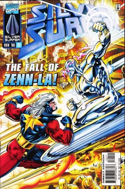 Marvel COMIC BOOK Silver Surfer #122 (VF/NM)