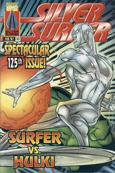 Marvel COMIC BOOK Silver Surfer #125 (VF/NM)